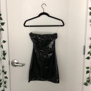 Tiger Mist Elastic Dress Black XS